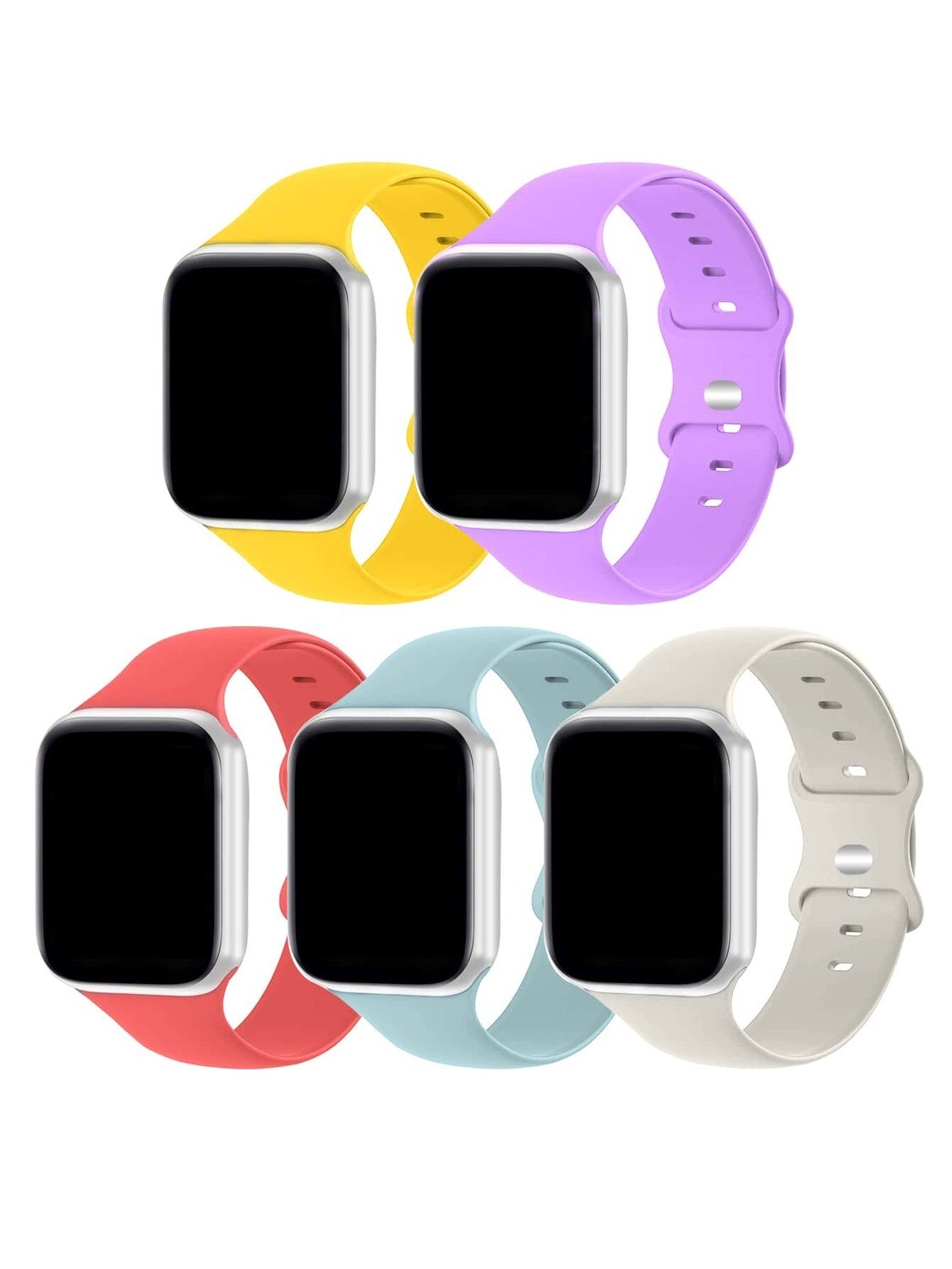 Watchband de silicón para iWatch