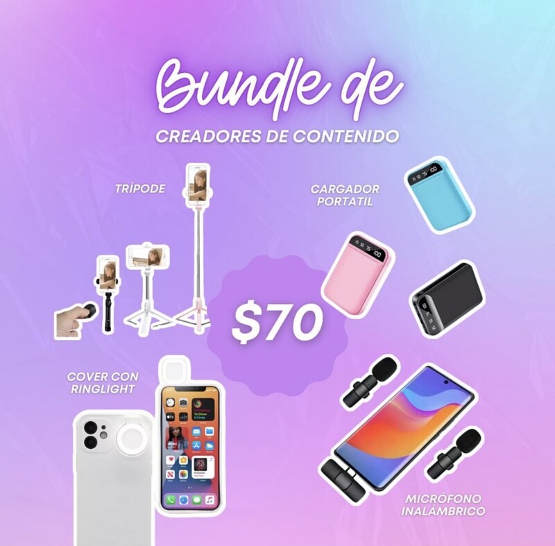 Bundle de creadores de contenido