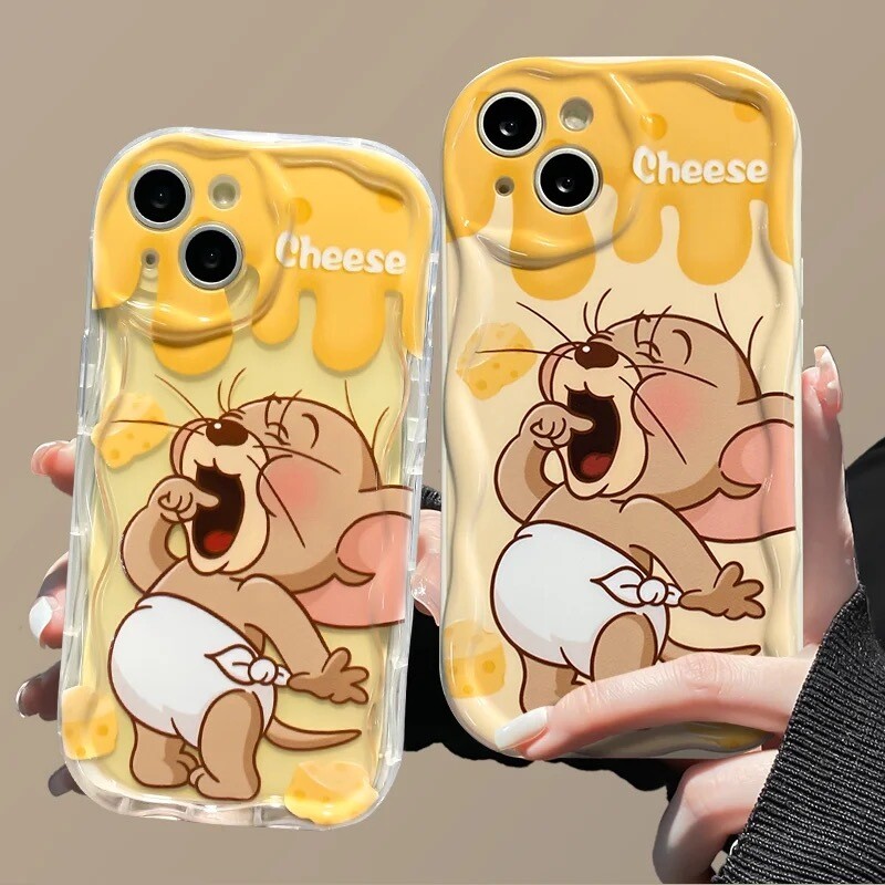 Cover Tom &amp; Jerry diseño de Jerry con strap
