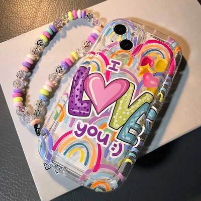 Cover I love you con strap
