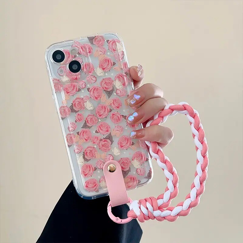 Cover rosas con strap