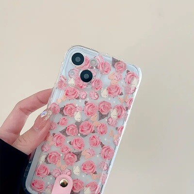 Cover rosas con strap