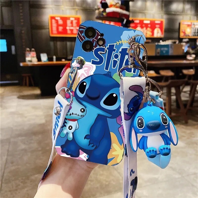 Cover Stitch con strap y llavero