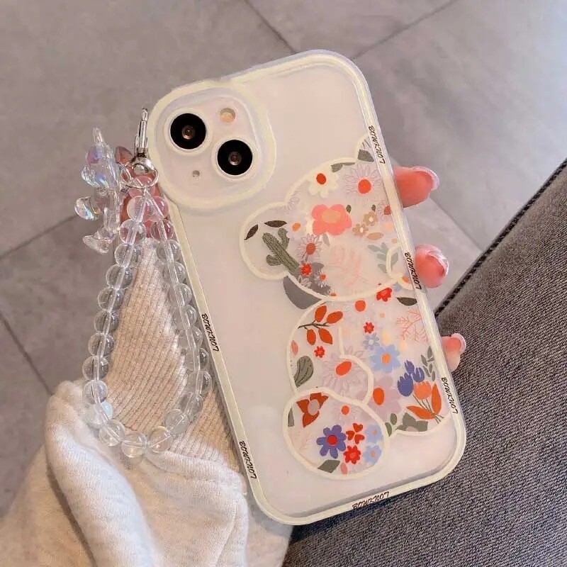 Cover diseño de flores con strap
