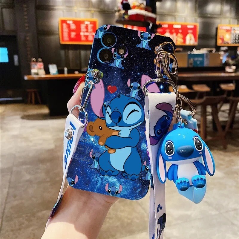 Cover Stitch con strap y llavero
