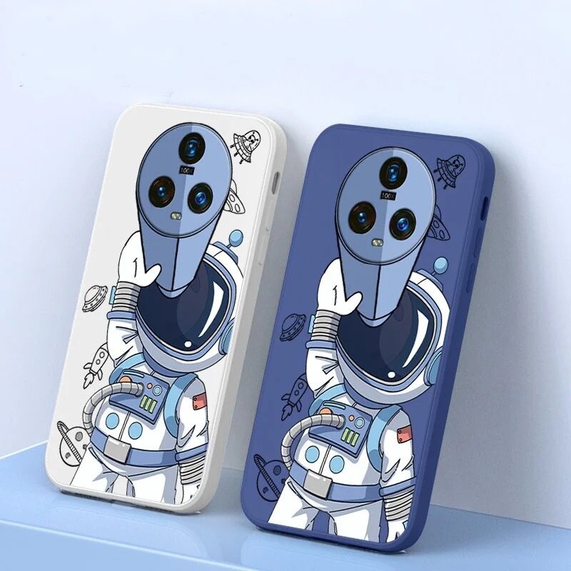 Cover con diseño de astronauta