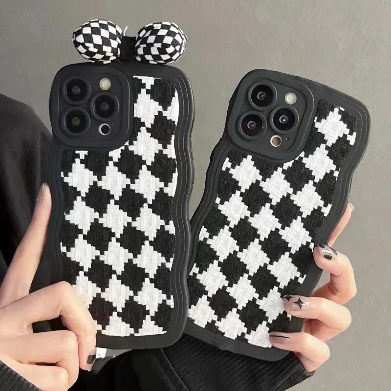 Cover diseño cuadrados blancos y negros
