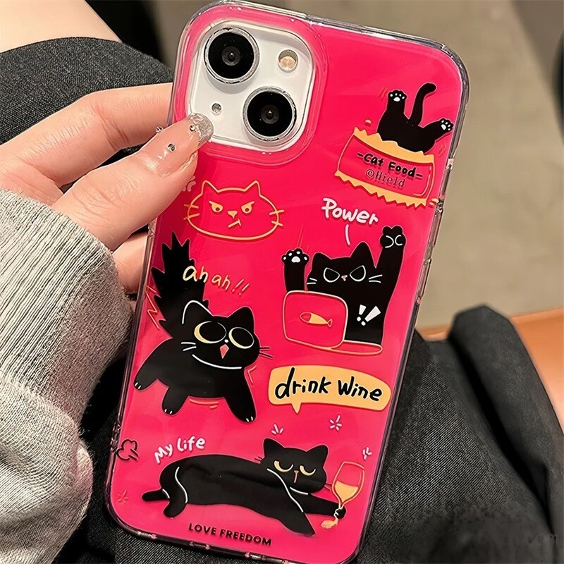 Cover Gato Negro con strap