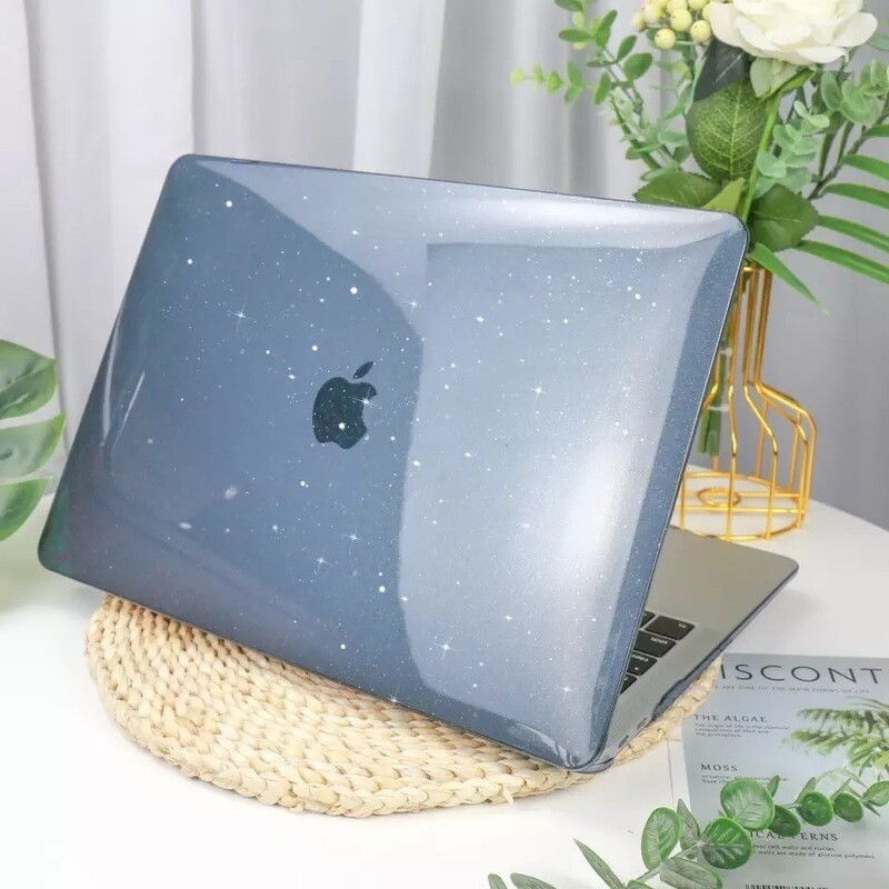 Cover transparente con brillitos