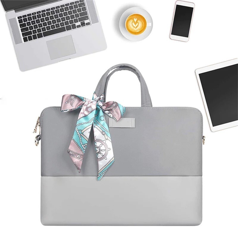 Funda diseño de bolso con lazo