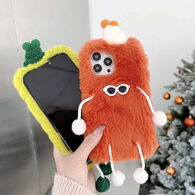 Cover peluche de vegetales