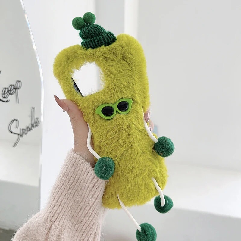 Cover peluche de vegetales