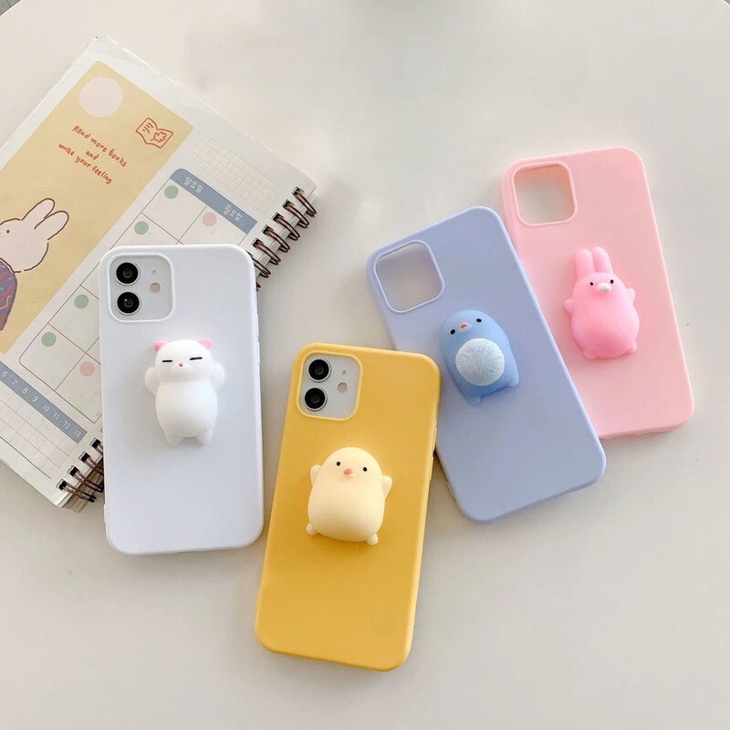Cover con Animalito Squishy