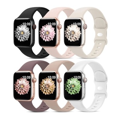 watchband de silicon unicolor