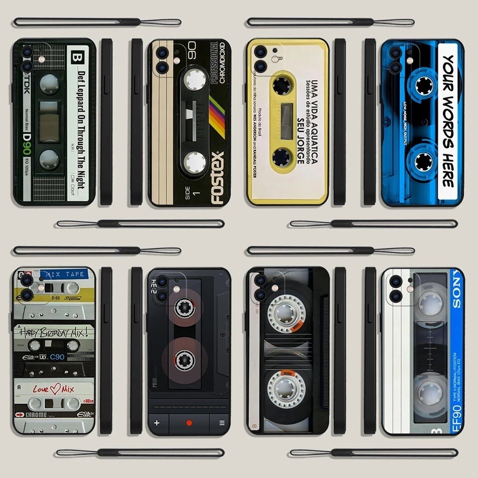 Cover diseño casette con strap