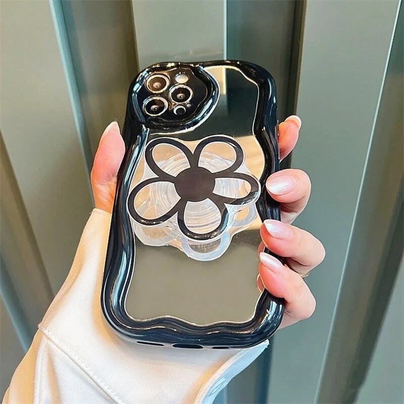 Cover espejo con popsocket