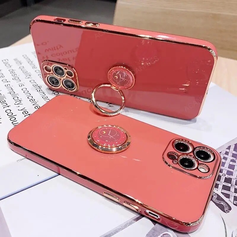 Cover unicolor con stand