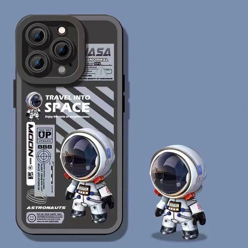 Cover astronauta con muñequito