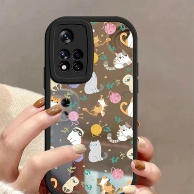 Cover espejo de gatitos