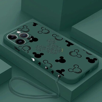 Cover con strap diseño Mickey y Minnie