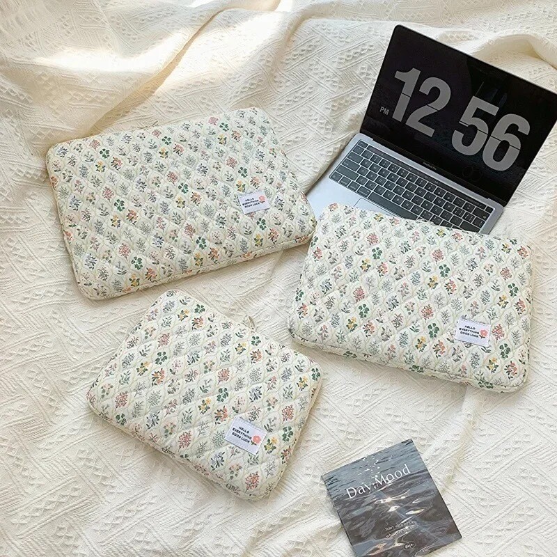Funda para laptop diseños de flores