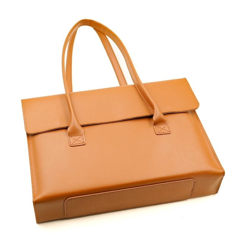 Bolsa de cuero para laptop