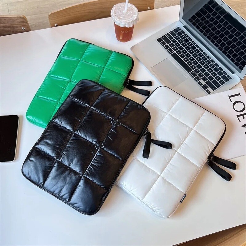 Funda puff para laptop