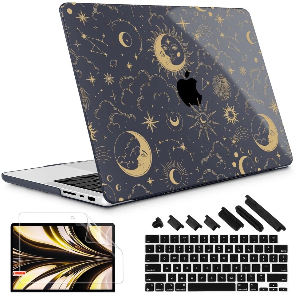 Cover transparente diseños varios para laptop