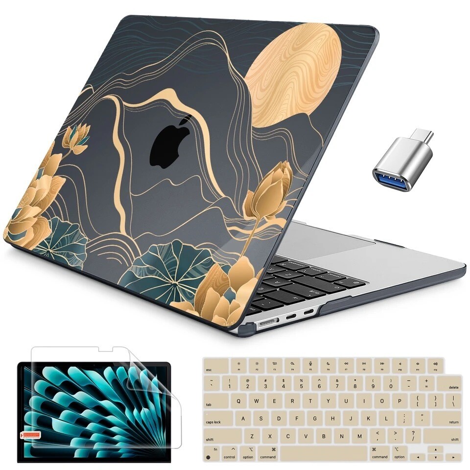 Cover transparente diseños varios para laptop
