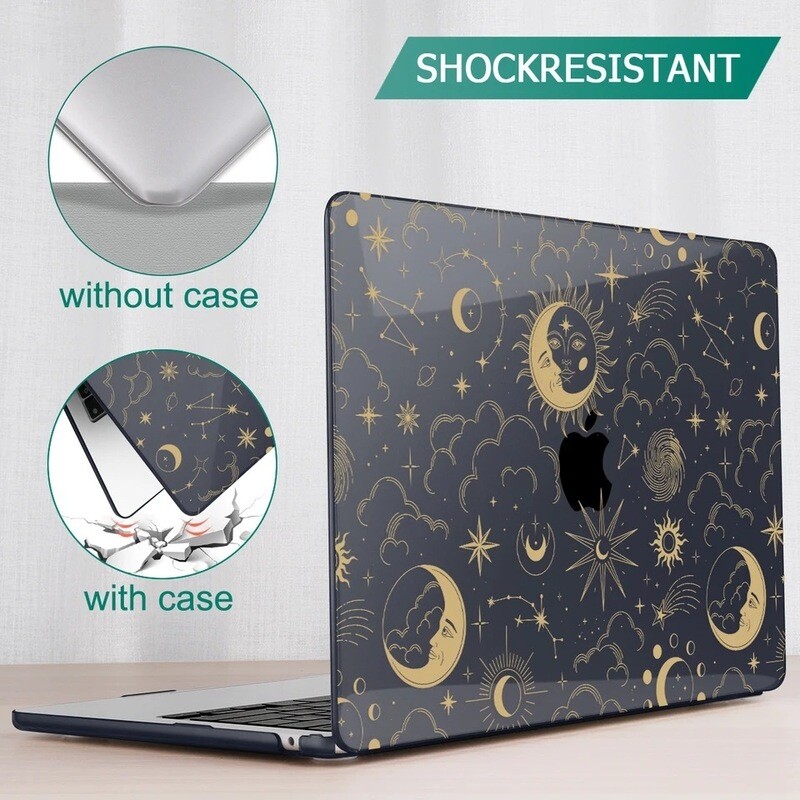Cover transparente diseños varios para laptop