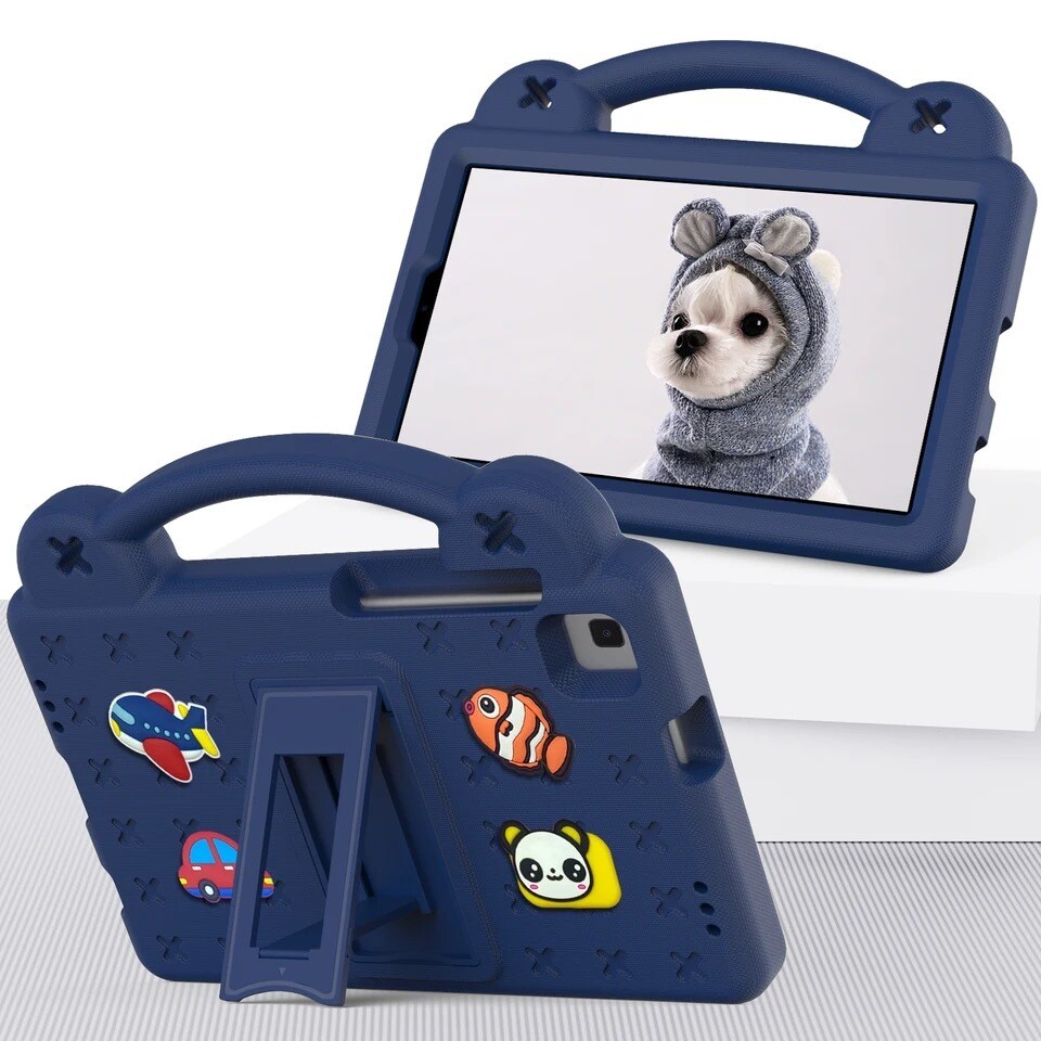 Cover con stand y agarradero para niños