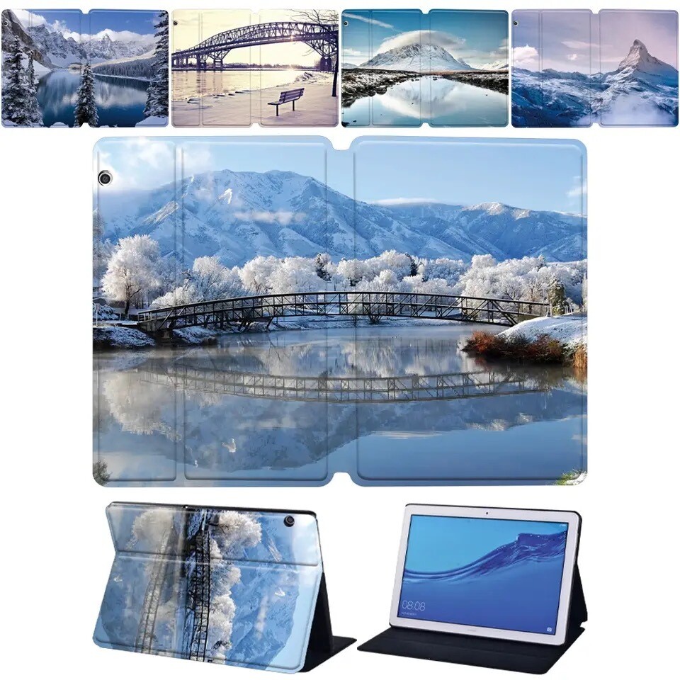 Cover flip con diseños varios para tablet