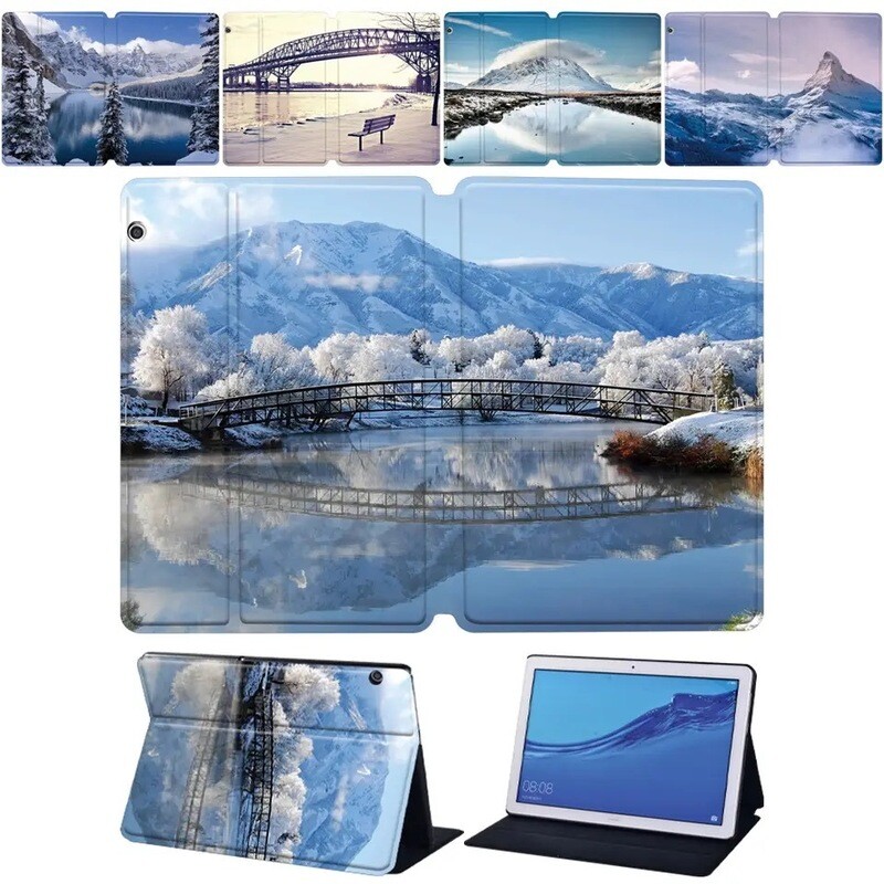 Cover flip con diseños varios para tablet