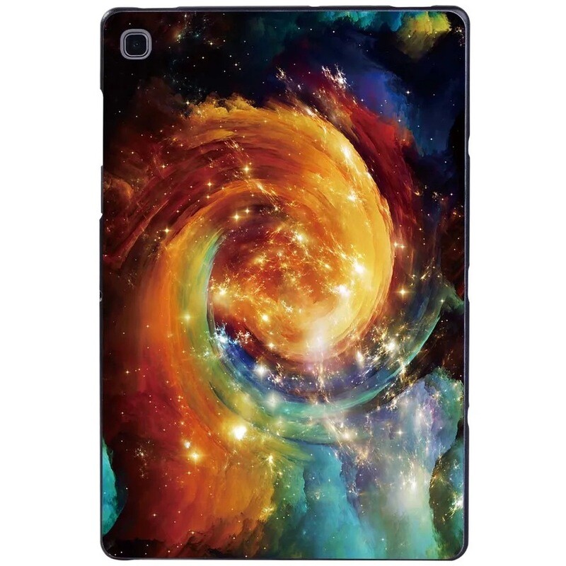Cover diseño de espacio con nebula