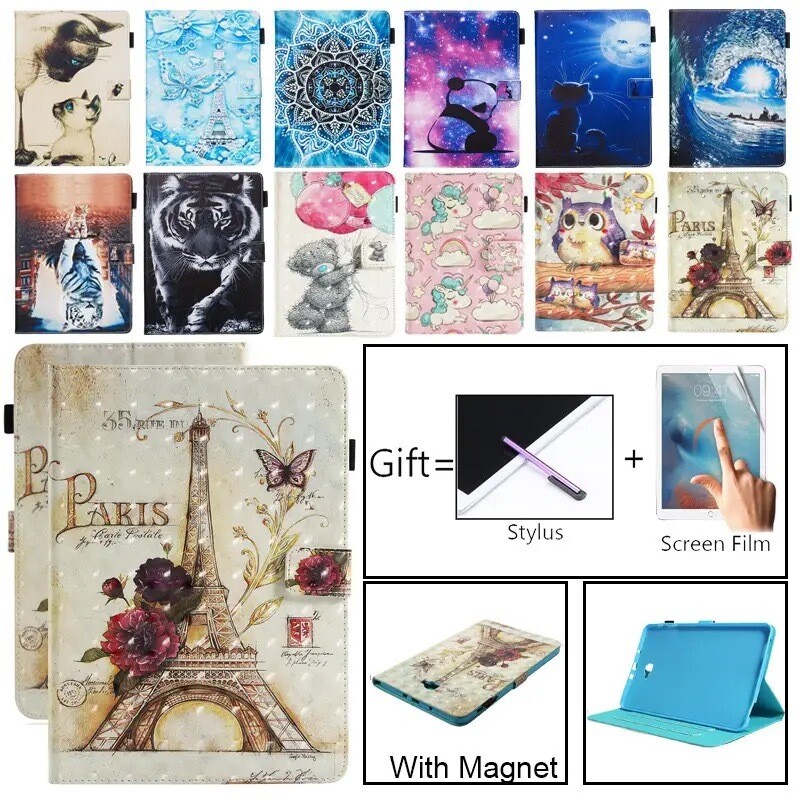 Cover flip de diseños para tablet