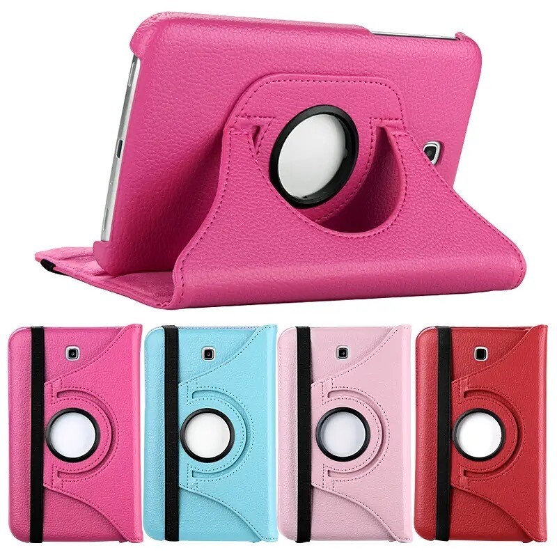 Cover giratorio unicolor para tablet