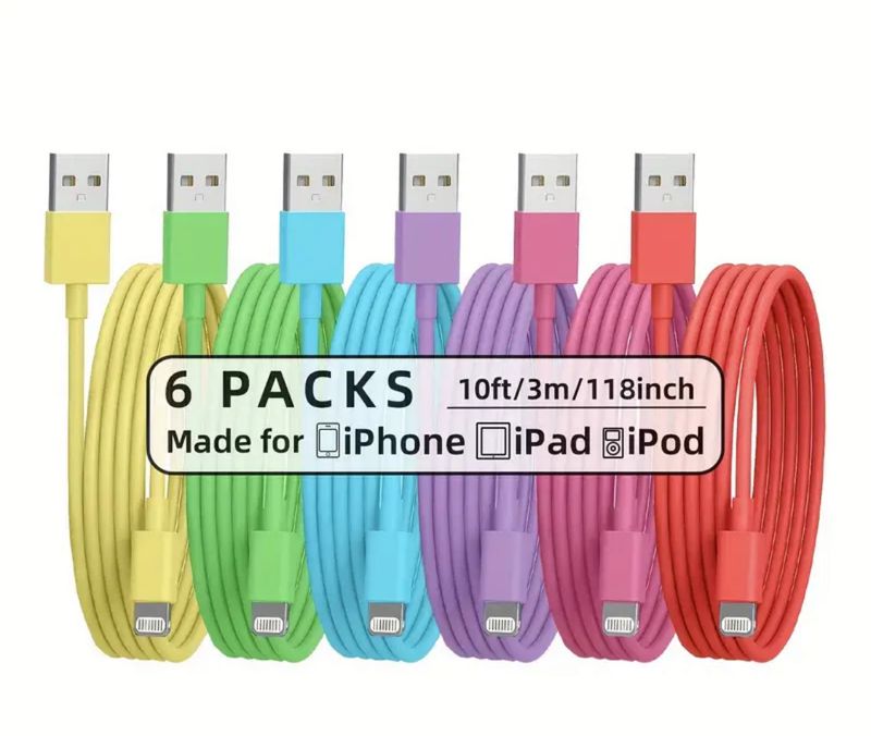 Cables cargador USB para iphone
