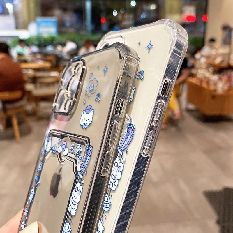 Cover transparente con photo display