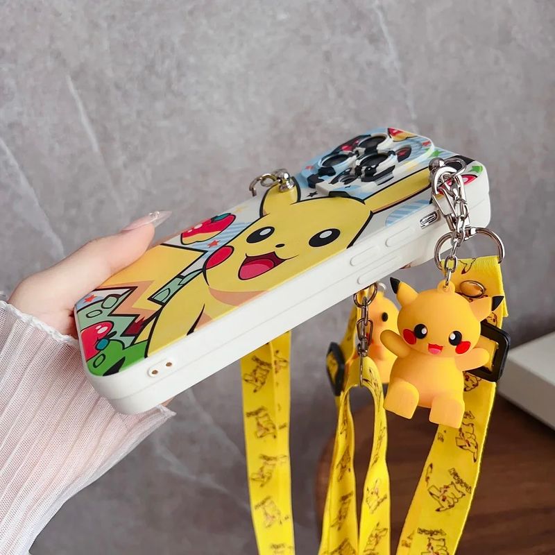 Cover Pokemon con llavero y strap
