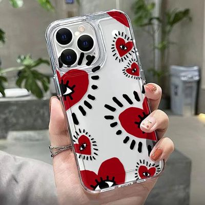 Cover corazones con ojos