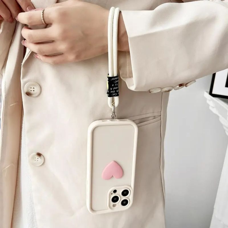 Cover Corazón con Landyard