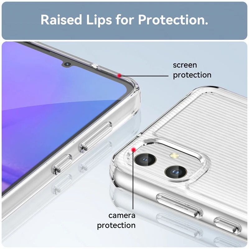 Cover transparente unicolor