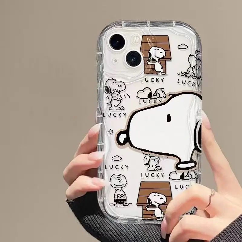 Cover snoopy transparente