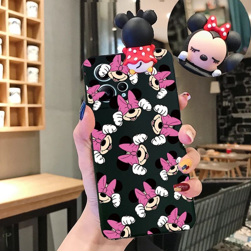 Covers de Mickey y Minnie con landyard