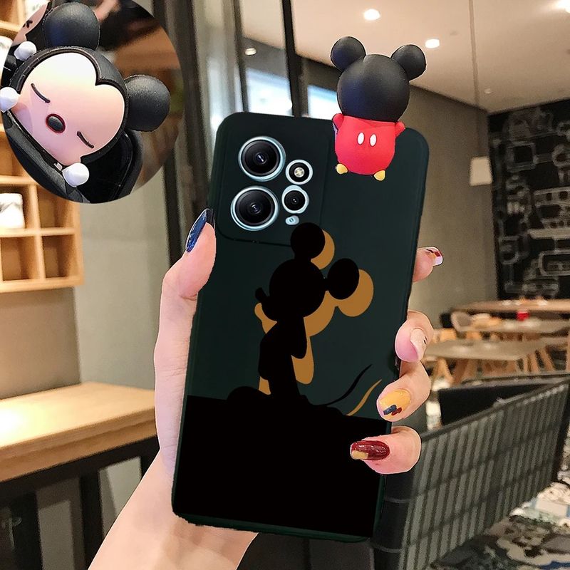 Covers de Mickey y Minnie con landyard