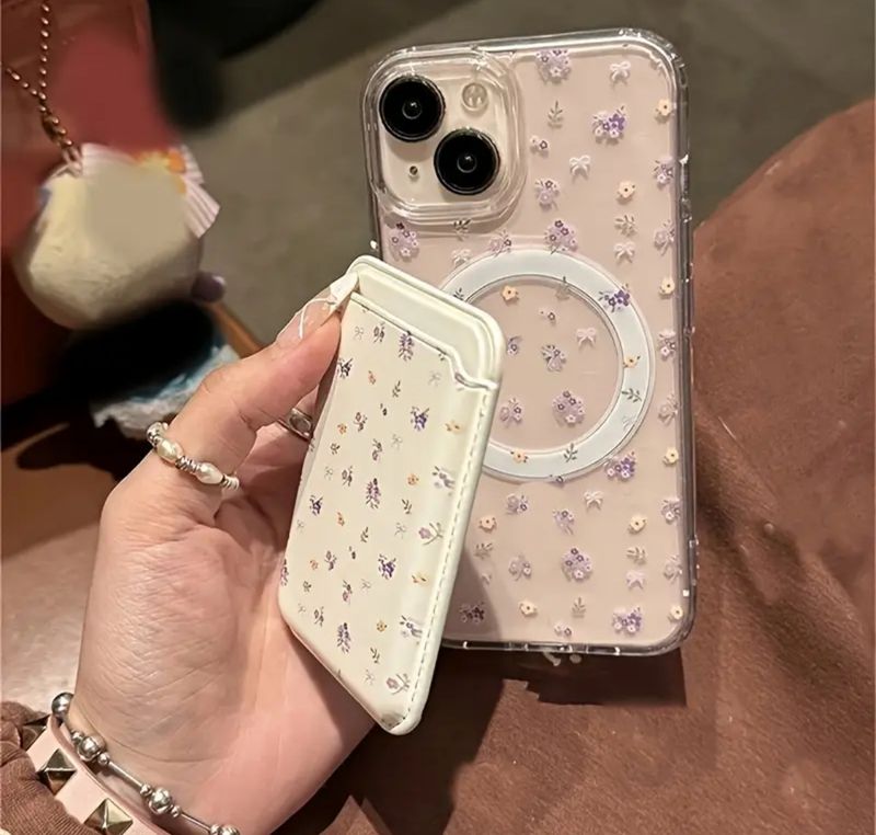 Cover con tarjetero magsafe