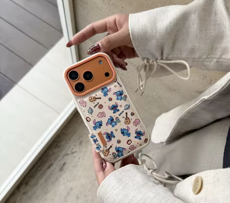 Cover de cuero de stitch