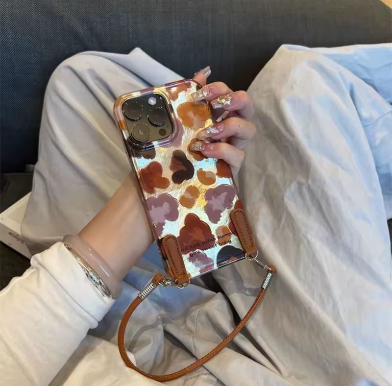 Cover de leopardo con strap