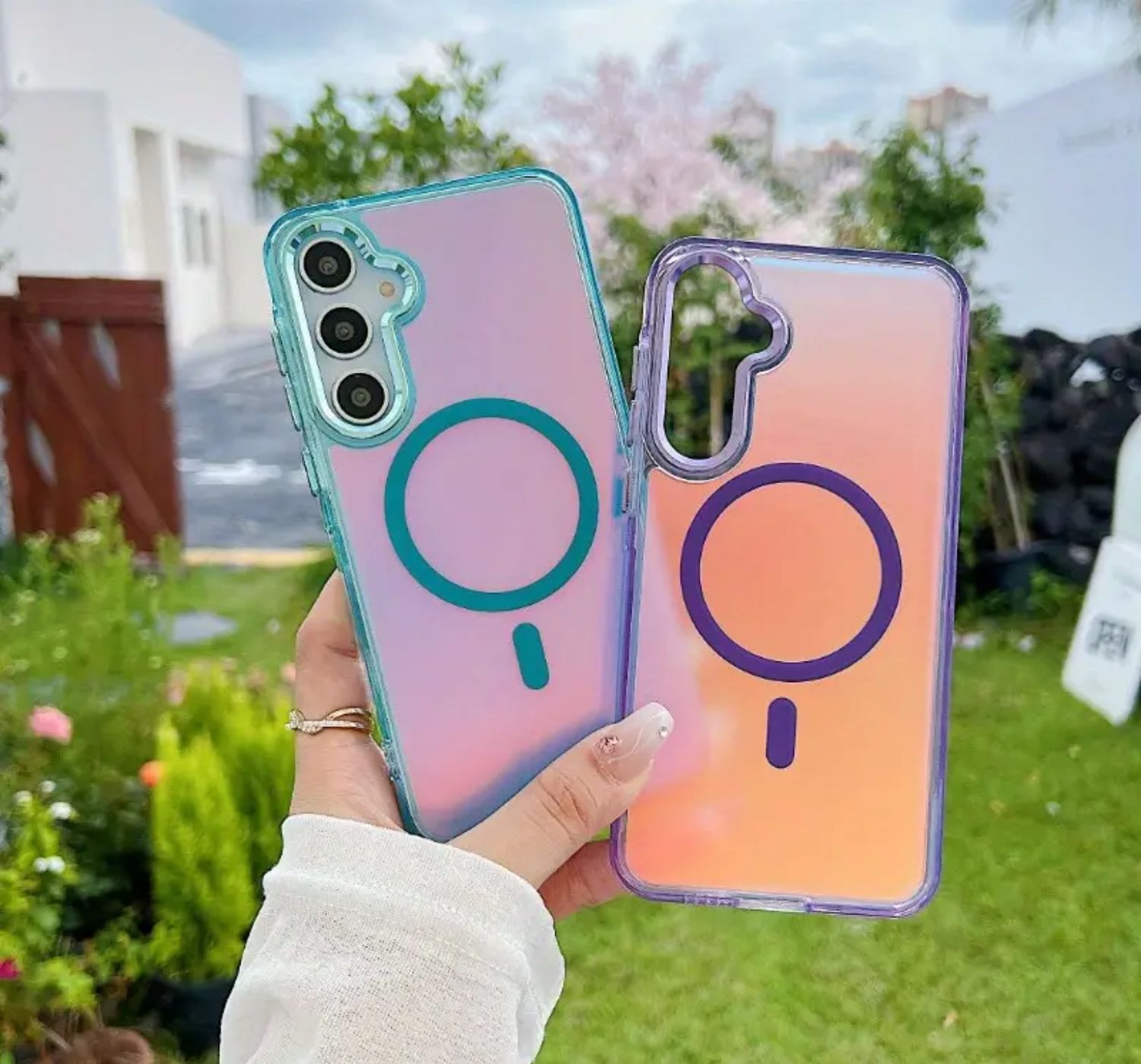 Cover magnético tornasol