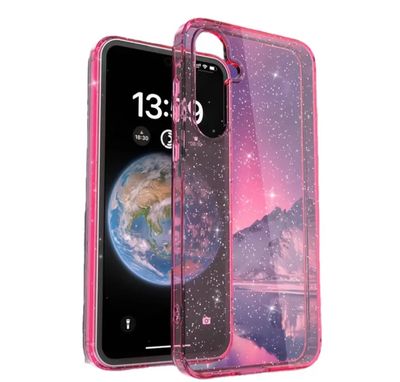 Cover con transparencia y escarcha